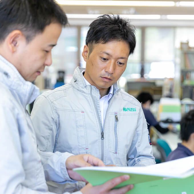 先輩との相談